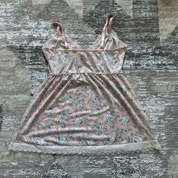 Marilyn Monroe Womens M Babydoll Lingerie Camisole Cami Stretchy Lace Lounge - Picture 9 of 9